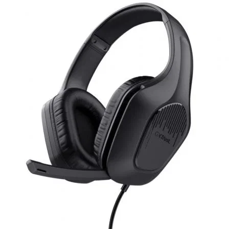Trust Gaming Auricular GXT 417 Zirox Negro con Micrófono Jack 3.5mm Trust Gaming Auricular GXT 417 Zirox Negro con Micrófono Jack 3.5mm